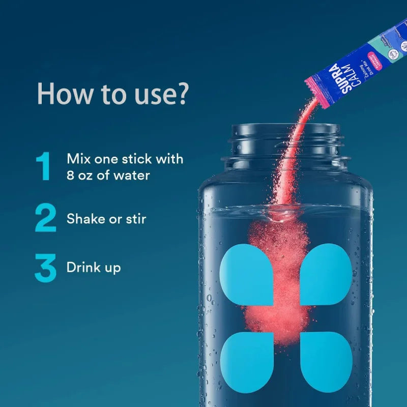 Calm & Recharge: Magnesium Electrolyte Drink Mix