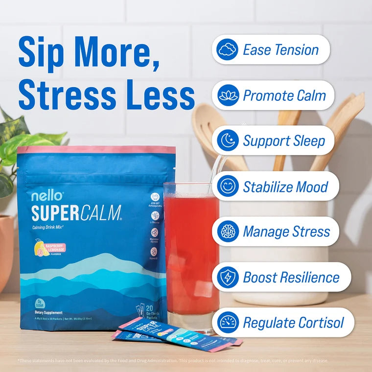 Calm & Recharge: Magnesium Electrolyte Drink Mix