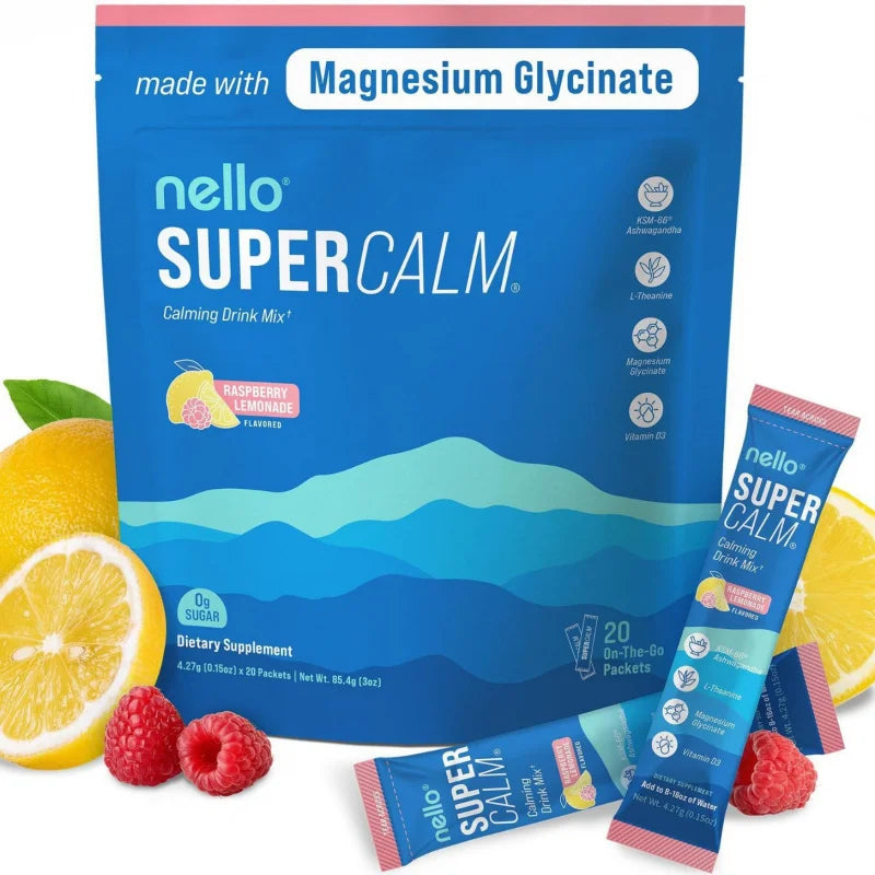 Calm & Recharge: Magnesium Electrolyte Drink Mix