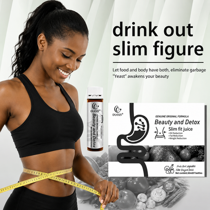 🌿 Beauty & Detox Slim Fit Juice — Natural Fruit & Vegetable Enzyme Drink