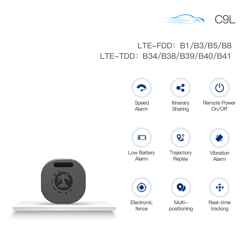 🛰️ C9L 4g GPS tracker — Real-Time Tracking for Your Car, Child & Valuables