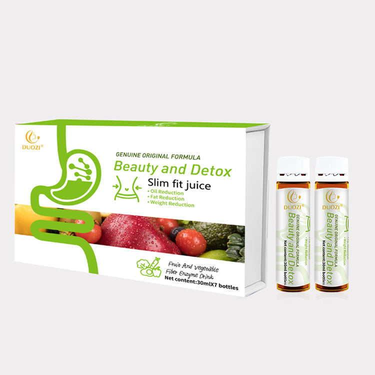 🌿 Beauty & Detox Slim Fit Juice — Natural Fruit & Vegetable Enzyme Drink