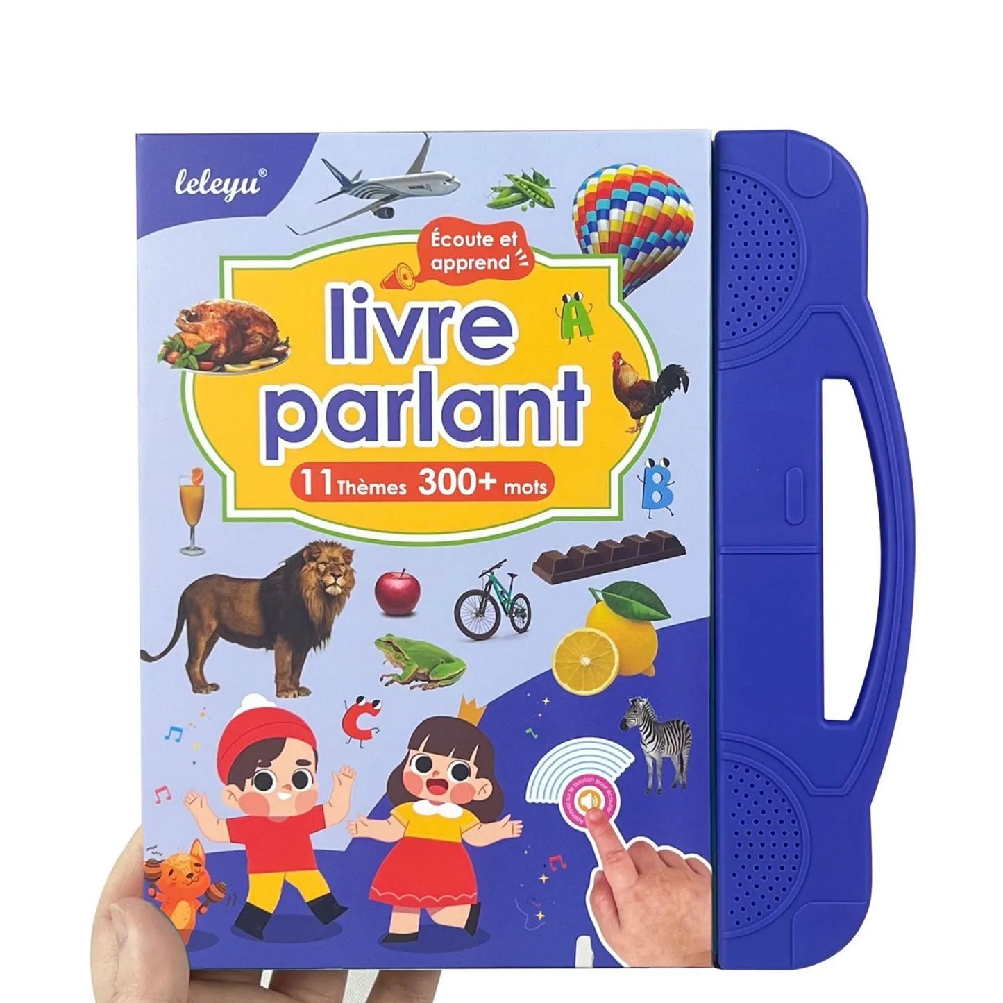Livre Audio Français Interactif – Jouet Éducatif d’Éveil et d’Apprentissage Précoce