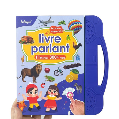 Livre Audio Français Interactif – Jouet Éducatif d’Éveil et d’Apprentissage Précoce