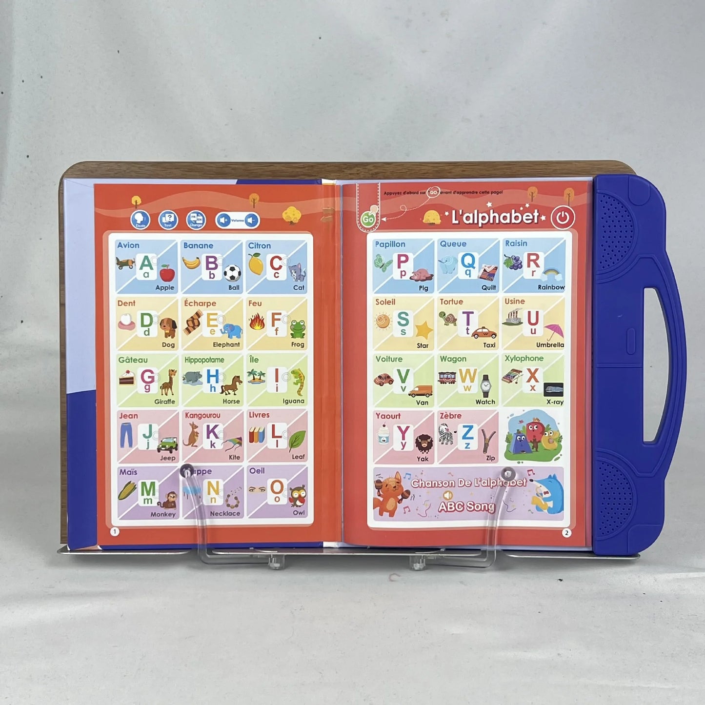 Livre Audio Français Interactif – Jouet Éducatif d’Éveil et d’Apprentissage Précoce