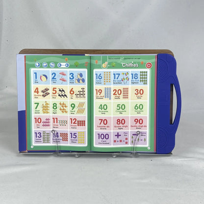 Livre Audio Français Interactif – Jouet Éducatif d’Éveil et d’Apprentissage Précoce
