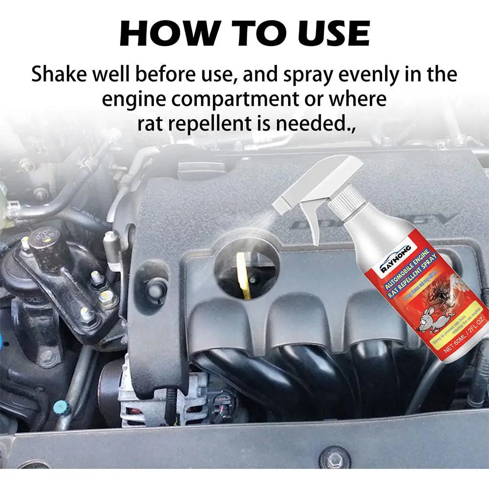 RatShield Engine Defense: Ultimate Rodent Repellent for Your Car